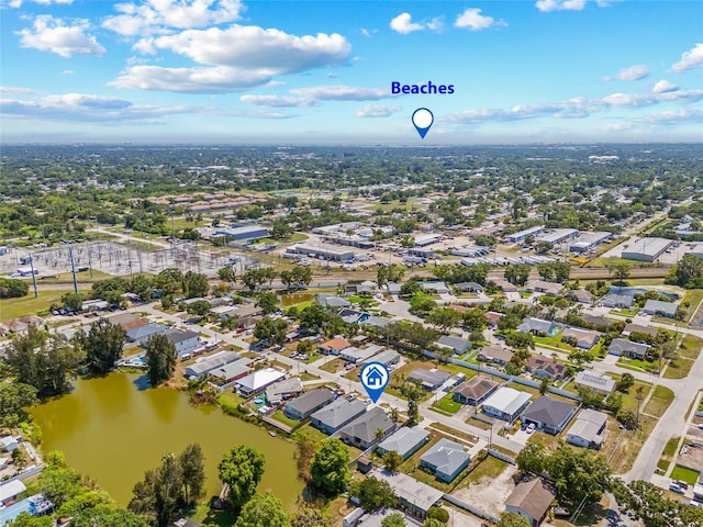6741 51st Way N, Pinellas Park, FL 33781 - bird's eye view of a large body of water