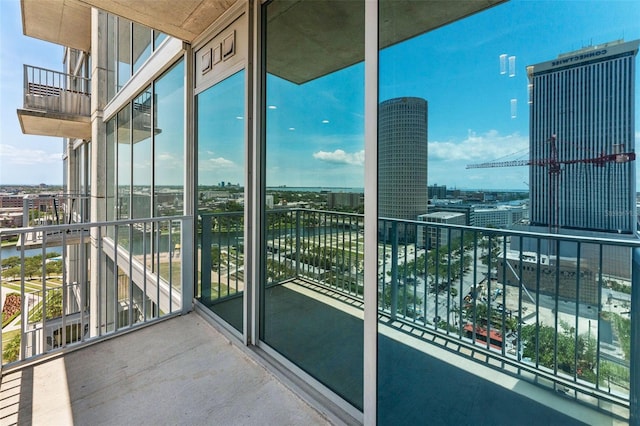 777 N Ashley Dr Unit 1506, Tampa, FL 33602 - balcony with a view of city