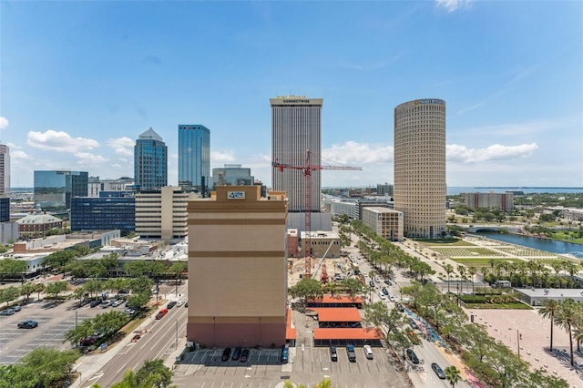 777 N Ashley Dr Unit 1506, Tampa, FL 33602 - skyline view with a nearby body of water