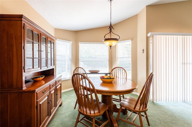 2024 Glen Forge St, Brandon, FL 33511 - dining room with dark carpet, healthy amount of natural light, and baseboards