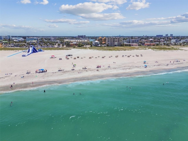 10315 Gulf Blvd Unit 302, Saint Petersburg, FL 33706 - view of urban area featuring waterfront with a beach