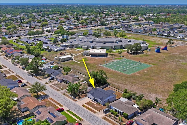 6137 Halifax Dr, New Port Richey, FL 34653 - aerial perspective of suburban area