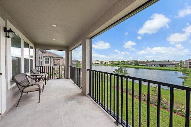 33255 Kateland Dr, Wesley Chapel, FL 33545 - balcony with a water view and a residential view