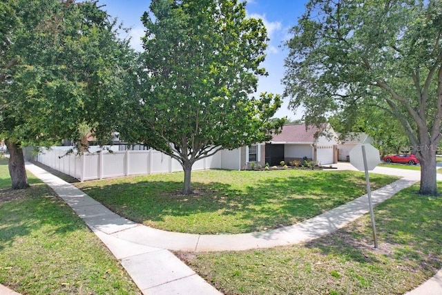 1017 Cameo Crest Ln, Valrico, FL 33596 - view of front of property with concrete driveway and an attached garage
