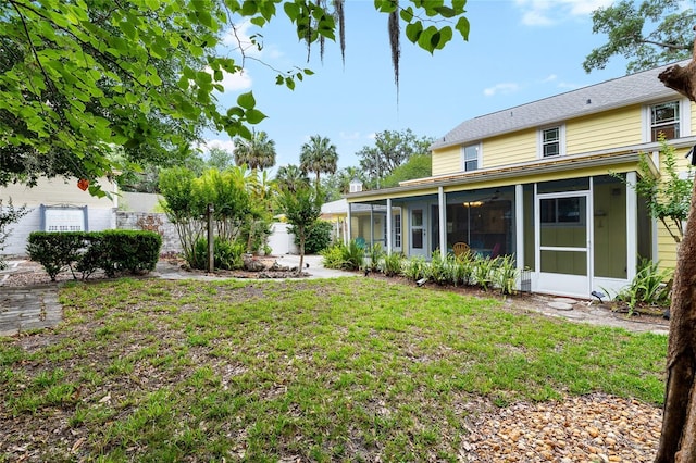 1226 SE 9th Ave, Ocala, FL 34471 - view of yard featuring a sunroom