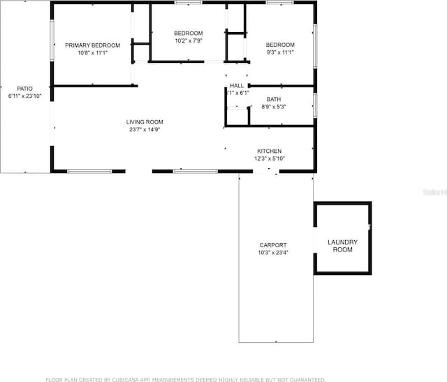 1119 Eau Claire Cir, Tampa, FL 33619 - home floor plan
