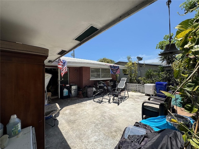 3730 NE 17th Ave, Pompano Beach, FL 33064 - view of patio featuring outdoor dining area