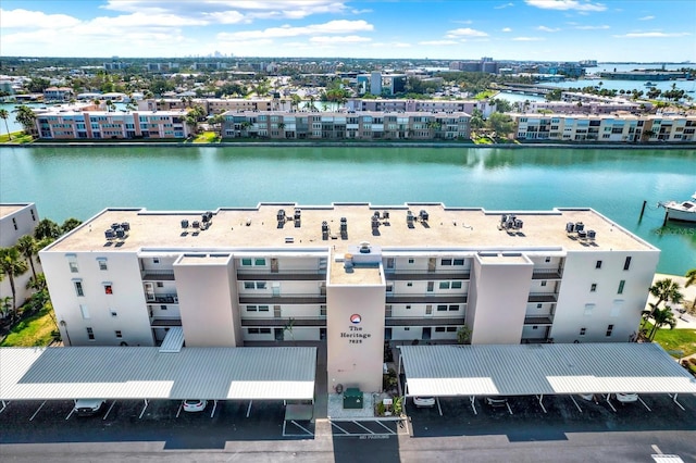 7625 Sun Island Dr S Unit 304, South Pasadena, FL 33707 - aerial view of a large body of water