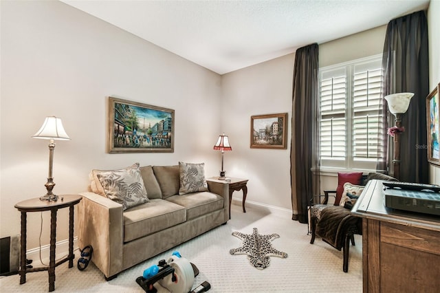 3302 Granite Ridge Loop, Land O Lakes, FL 34638 - living area featuring carpet flooring and baseboards