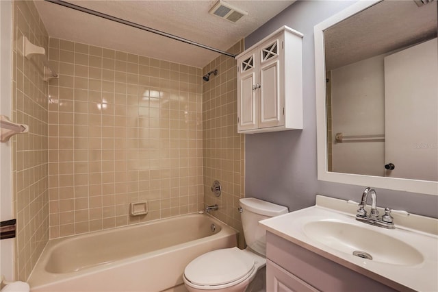 11800 Park Blvd Unit 208, Seminole, FL 33772 - full bath with tub / shower combination, vanity, and a textured ceiling