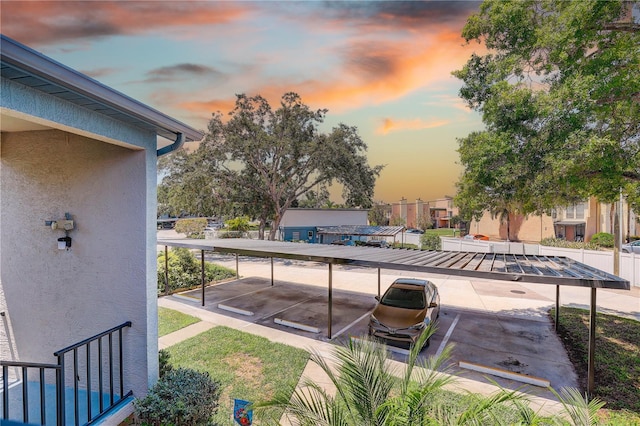 11800 Park Blvd Unit 208, Seminole, FL 33772 - view of pool at dusk