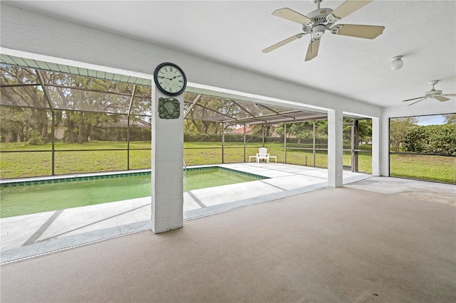 206 Forest Wood Ct, Spring Hill, FL 34609 - view of unfurnished sunroom