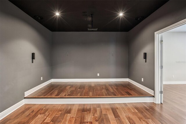 19711 Wellington Manor Blvd, Lutz, FL 33549 - unfurnished room with wood finished floors and baseboards