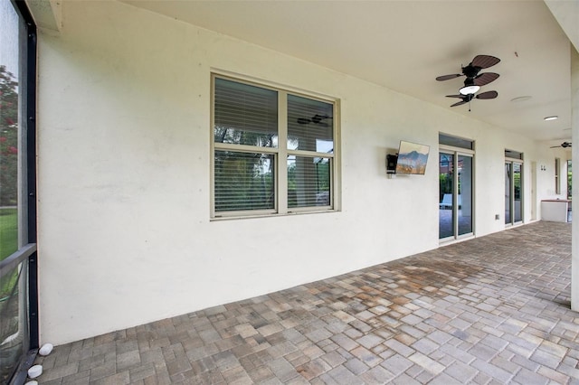 19711 Wellington Manor Blvd, Lutz, FL 33549 - view of unfurnished sunroom