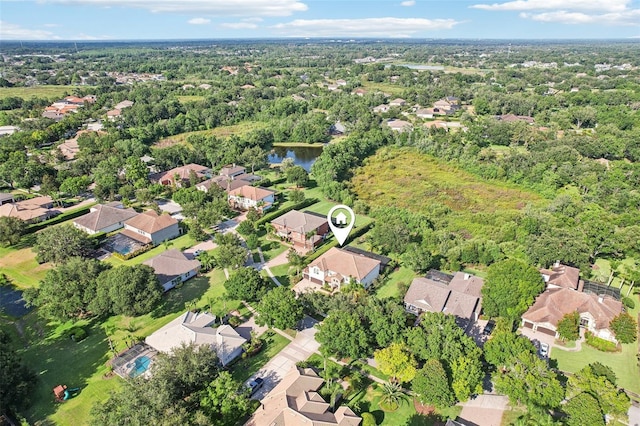 19711 Wellington Manor Blvd, Lutz, FL 33549 - aerial view of property's location featuring nearby suburban area