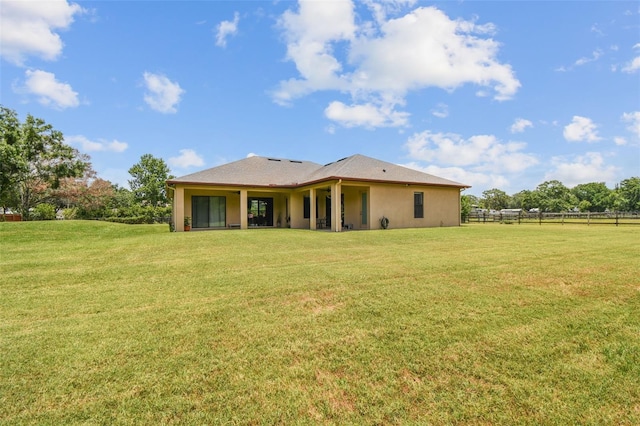 4608 Scott Rd, Lutz, FL 33558 - rear view of property featuring stucco siding