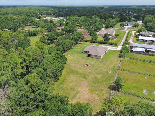 4608 Scott Rd, Lutz, FL 33558 - drone / aerial view of a heavily wooded area
