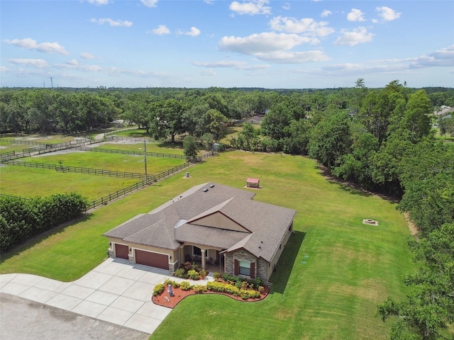 4608 Scott Rd, Lutz, FL 33558 - view from above of property