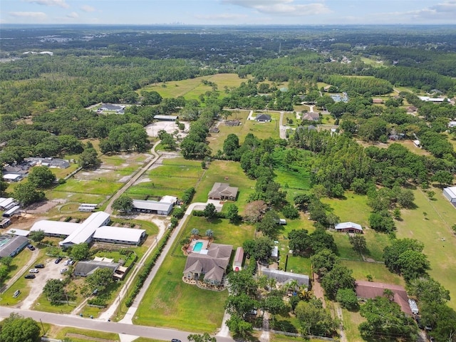 4608 Scott Rd, Lutz, FL 33558 - aerial view of property's location with a heavily wooded area
