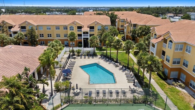 10764 70th Ave Unit 3206, Seminole, FL 33772 - view of pool featuring a residential view