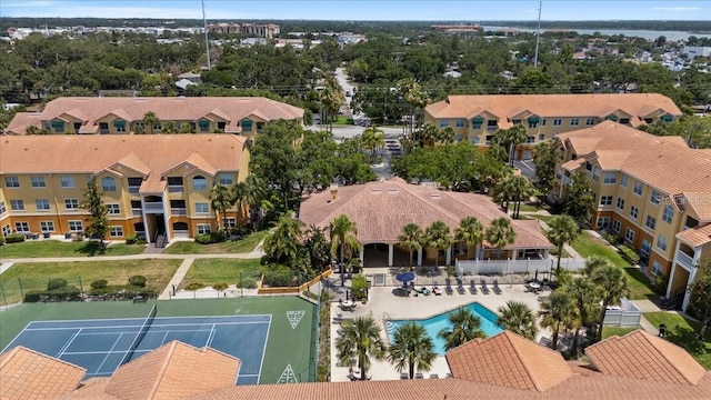 10764 70th Ave Unit 3206, Seminole, FL 33772 - aerial view of a pool area