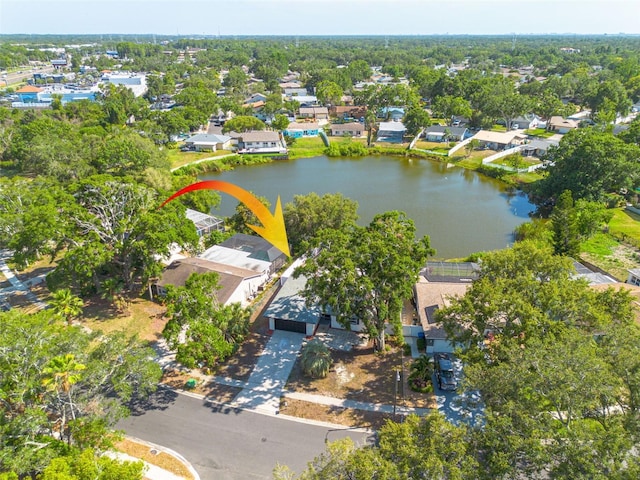 2436 Beacon Groves Blvd, Palm Harbor, FL 34683 - view of property location featuring a nearby body of water and nearby suburban area