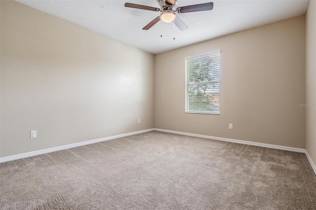 1524 Rhodeswell Ln, Dover, FL 33527 - unfurnished room with carpet floors, baseboards, and ceiling fan