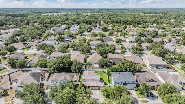 1524 Rhodeswell Ln, Dover, FL 33527 - aerial view of residential area with a forest