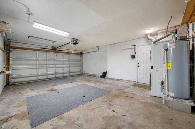 320 Tallahassee Dr NE, Saint Petersburg, FL 33702 - garage featuring water heater and a garage door opener
