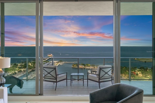100 1st Ave N Unit 2703, Saint Petersburg, FL 33701 - balcony featuring a water view