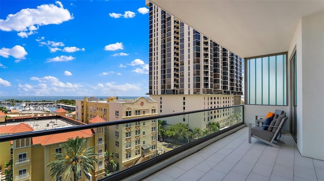 100 1st Ave N Unit 2703, Saint Petersburg, FL 33701 - balcony featuring a city view and a water view