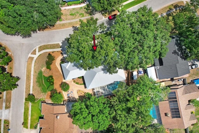 613 Sportsman Park Dr, Seffner, FL 33584 - bird's eye view