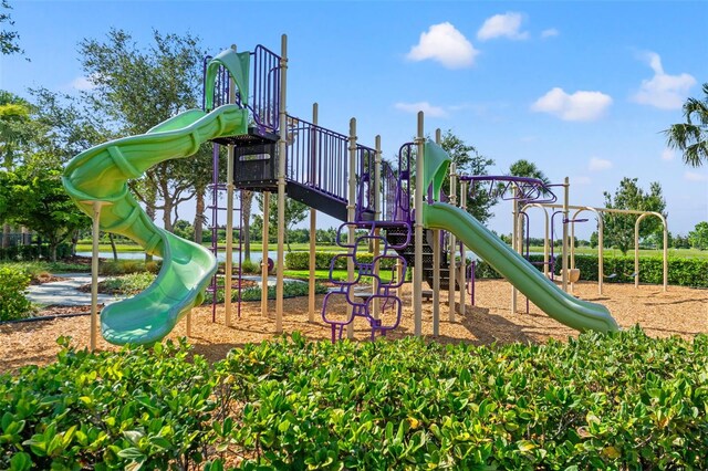 6123 Golden Nettle Dr, Apollo Beach, FL 33572 - view of community jungle gym