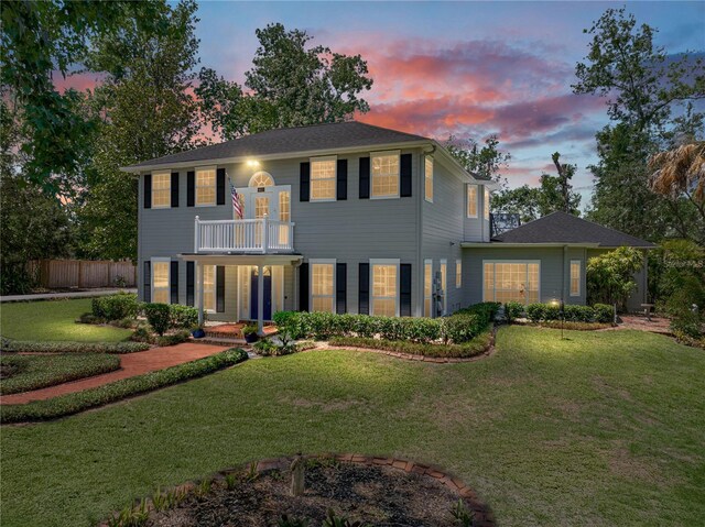4611 Ackerly Way, Brandon, FL 33511 - view of front of property with a balcony