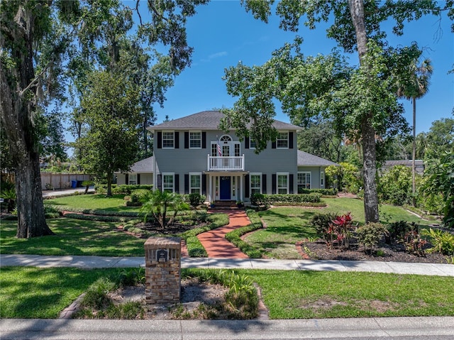 4611 Ackerly Way, Brandon, FL 33511 - view of front facade with a balcony