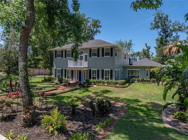 4611 Ackerly Way, Brandon, FL 33511 - view of front of home with a balcony