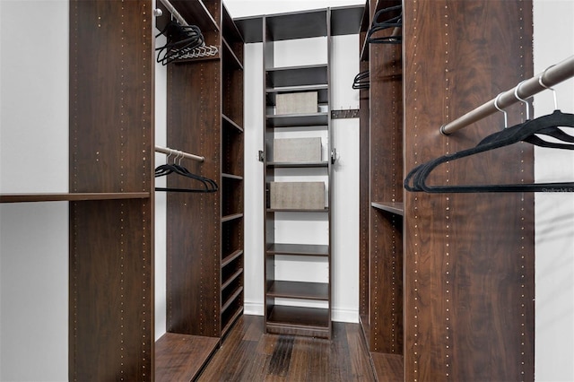 10421 Mesa Ln, Clermont, FL 34711 - walk in closet with wood finished floors
