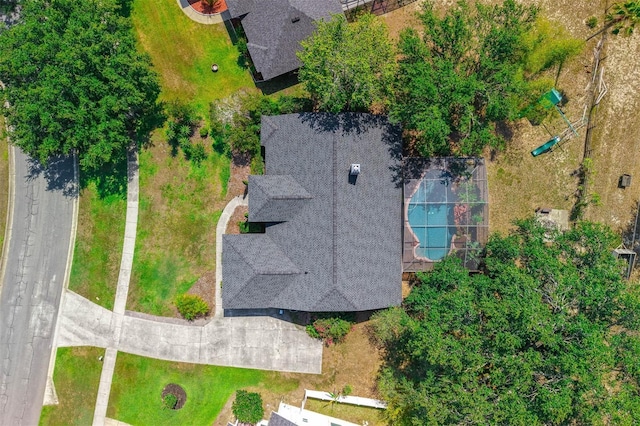 10421 Mesa Ln, Clermont, FL 34711 - view from above of property
