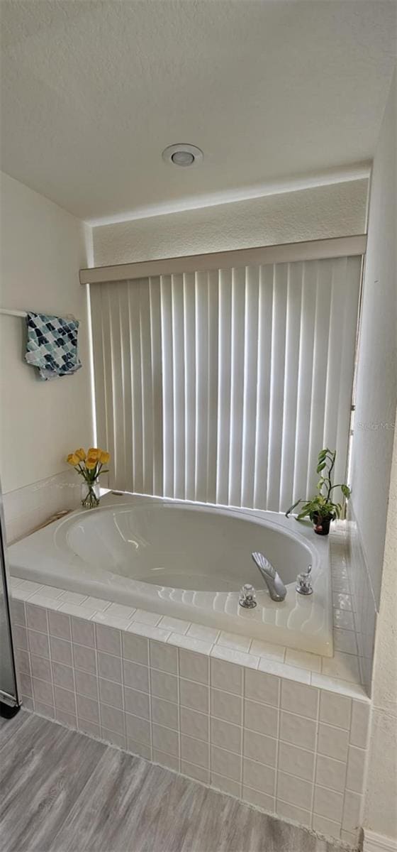 4500 Onorio St, New Port Richey, FL 34653 - bathroom with wood finished floors and a bath