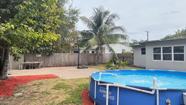 3225 Johnson St, Hollywood, FL 33021 - view of swimming pool featuring a patio area