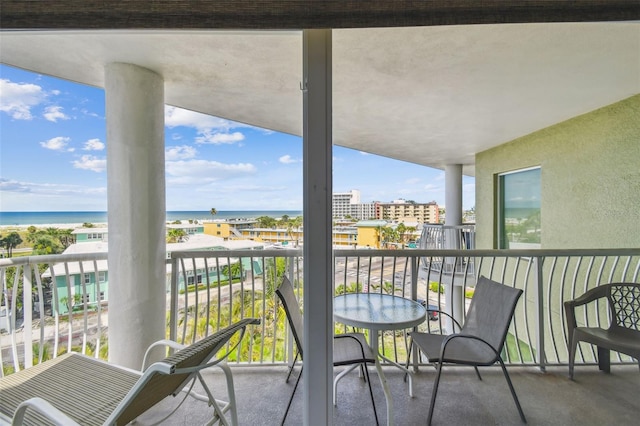 11605 Gulf Blvd Unit 506, Saint Petersburg, FL 33706 - balcony with a water view