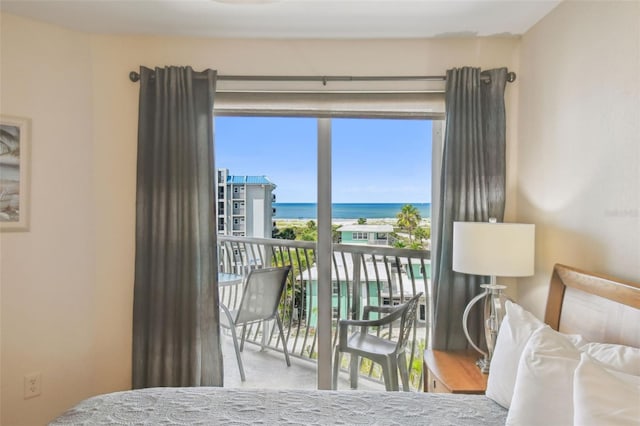 11605 Gulf Blvd Unit 506, Saint Petersburg, FL 33706 - bedroom with a water view
