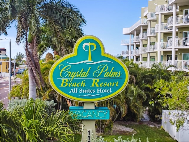 11605 Gulf Blvd Unit 506, Saint Petersburg, FL 33706 - view of community sign