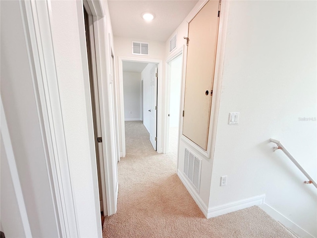 222 Carpenters Way Unit 71, Lakeland, FL 33805 - hall featuring light colored carpet and baseboards