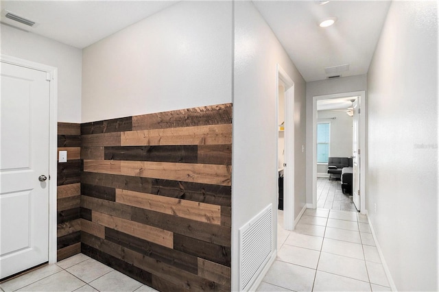 146 Rain Berry Ave, Ruskin, FL 33570 - hall featuring light tile patterned floors and baseboards