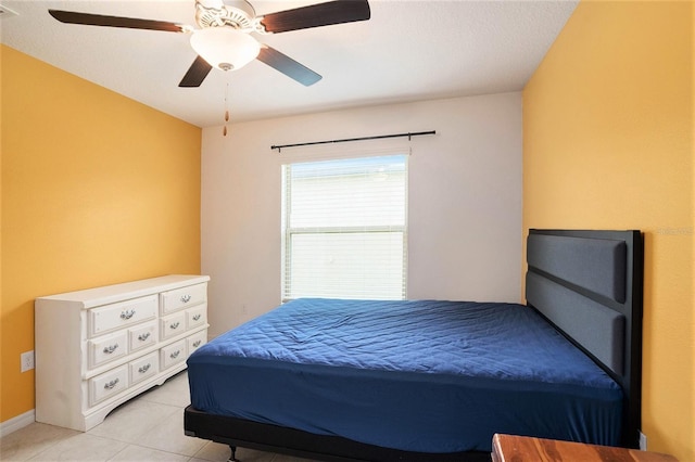 146 Rain Berry Ave, Ruskin, FL 33570 - bedroom featuring light tile patterned floors and a ceiling fan