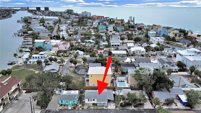 131 92nd Ave, Treasure Island, FL 33706 - view of property location with a nearby body of water and nearby suburban area