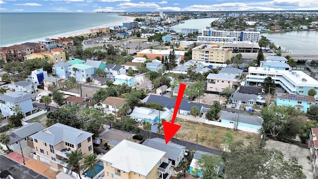 131 92nd Ave, Treasure Island, FL 33706 - drone / aerial view of a large body of water