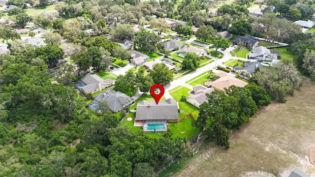 414 Summit Chase Dr, Valrico, FL 33594 - aerial perspective of suburban area