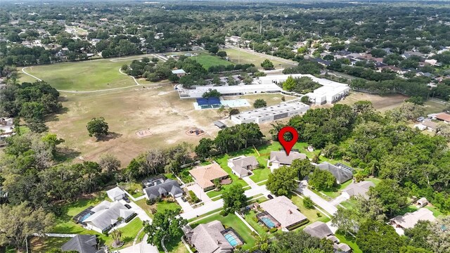 414 Summit Chase Dr, Valrico, FL 33594 - aerial view of property's location featuring nearby suburban area